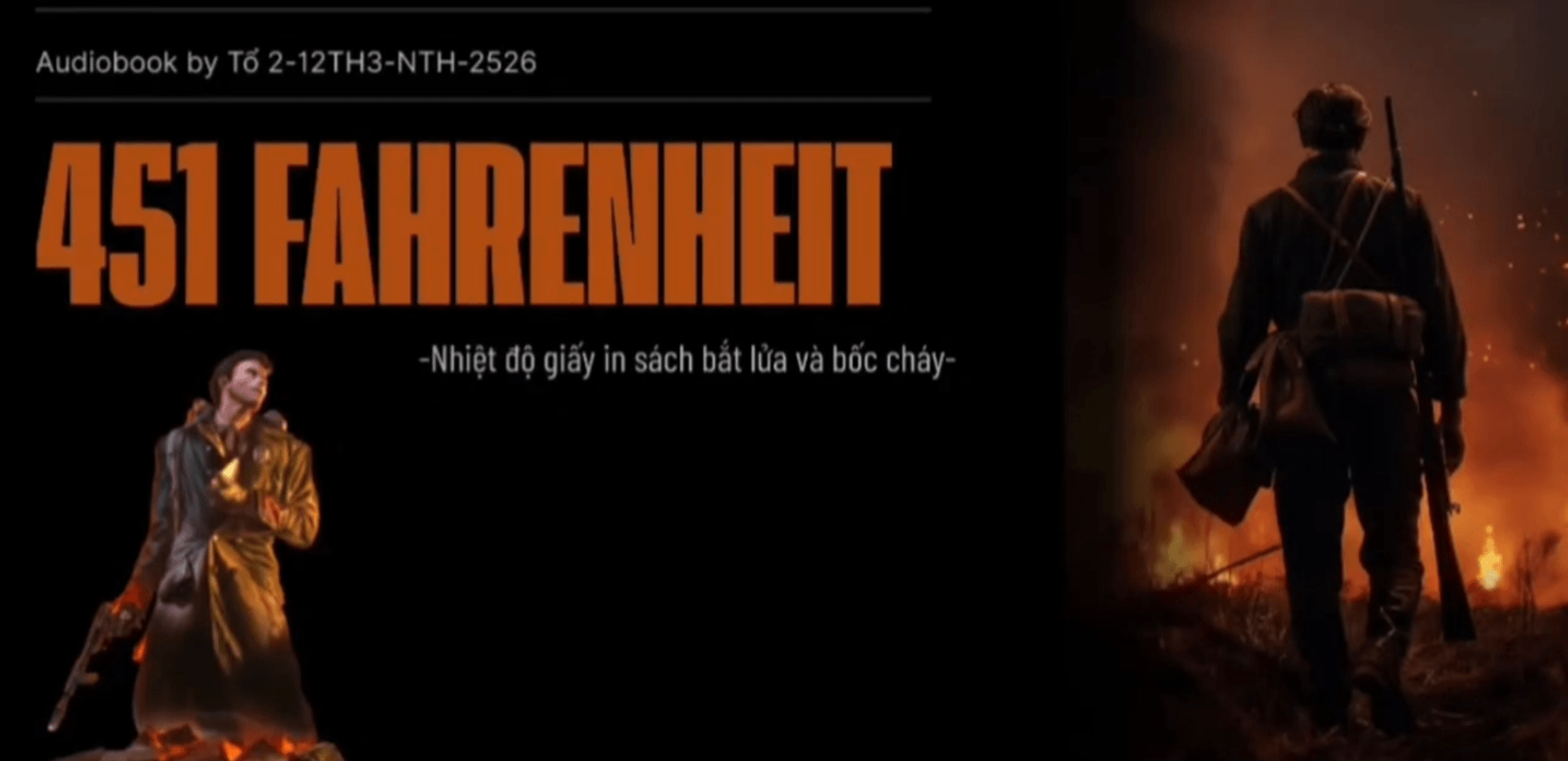 Ảnh bìa cho bài 451 FAHRENHEIT - 451 ĐỘ F